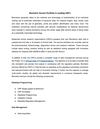 Biometric Service Portfolio in Leading CRO’s