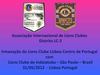 Irmanação do Lions Clube Lisboa Centro de Portugal com Lions Clube de Indaiatuba – São Paulo – Brasil -...