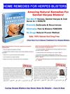 Home Remedies For Herpes Blisters - Fast Cure