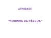 feira da páscoa