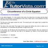 Circumference of a Circle Equation
