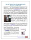 How to Choose the Best Air Con Repair Service Company in Melbourne?