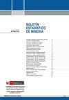 BOLETIN ESTADÍSTICO DE MINERÍA 06-2012 (JULIO)