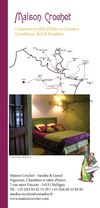 Brochure B&B/Guesthouse Maison Crochet