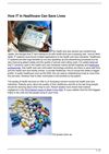 How IT In Healthcare Can Save Lives