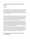 Health and Safety Training Courses - What Do They Teach.docx