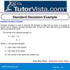 Standard Deviation Example