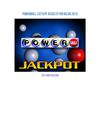 Powerball Results for 08.08.2012