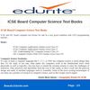 ICSE Board Computer Science Text Books