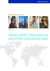 McKinsey | Urban world: cities and the rise of the consuming class