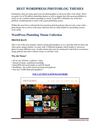 Best Photoblog Wordpress Themes