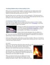 Teaching Children How to React Safely to Fire