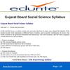 Gujarat Board Social Science Syllabus