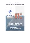 NORMA TECNICA COLOMBIANA 