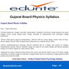 Gujarat Board Physics Syllabus