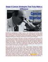 Stage 4 Cancer Strategies That Truly Make a Difference