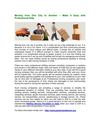 Moving from One City to Another – Make It Easy with Professional Help