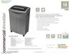 GoECOlife GXC181Ti 18-Sheet Cross-Cut Green Commercial Shredder Data Sheet