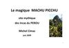 S'approprier Machu Picchu