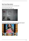 Nice Funny Poster photos