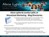 Alicia Lyttle & Lorette Lyttle of Monetized Marketing - Blog Directories