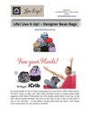 Life! Live It Up! - Designer Bean Bags