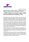 Condenan ao Concello de Ponteareas a pagar 18.000 euros de sanción por contaminar o Tea 