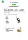 ACTIVIDADES DE BIOLOGÍA I