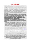 el orden