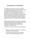 sociedad del conocimiento 