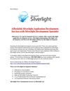Affordable Silverlight Application Development Services with Silverlight Development Specialist