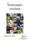 Nouveautés musique Septembre 2012
