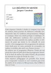 La création du monde - Dossier pédagogique - Livre de Poche Jeunesse
