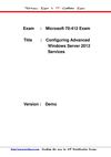 test4pass microsoft test 70-412 exam dumps details