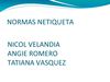 Normas Netiqueta