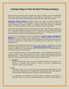 3 Simple Steps to Hire the Best Printing Company