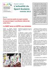 Dossier sport scolaire SNEP - Sept. 2012