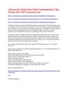 Research Global Near Field Communication Chip Market 2011-2015 Aarkstore.com