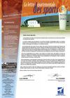 Lettre départementale des sports - septembre 2012
