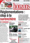 Une horizons du 7 septembre 2012