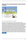 Depression Free! Conquer Depression, Anxiety &amp; Bi-polar In 30 Days!