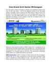 Ireo Grand Arch Sector 58 Gurgaon
