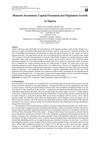 Domestic Investment, Capital Formation and Population Growth in Nigeria