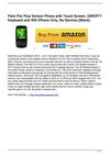 Palm Pixi Plus Verizon Phone with Touch Screen, QWERTY Keyboard and Wifi (Phone Only, No Service) [Black]