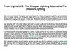 Paver Lights LED- The Cheaper Lighting Alternative For Outdoor Lighting