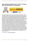 Kindle DX Wireless Reading Device, Free 3G, 9.7″ Display, White, 3G Works Globally – 2nd Generation