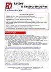 Lettre secteur retraite n° 29
