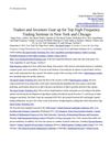 Traders and Investors Gear up for Top High Frequency Trading Seminar in New York and Chicago
