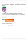 An Herbal Internet Companion: Herbs and Herbal Medicine Online