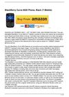 BlackBerry Curve 8520 Phone, Black (T-Mobile)